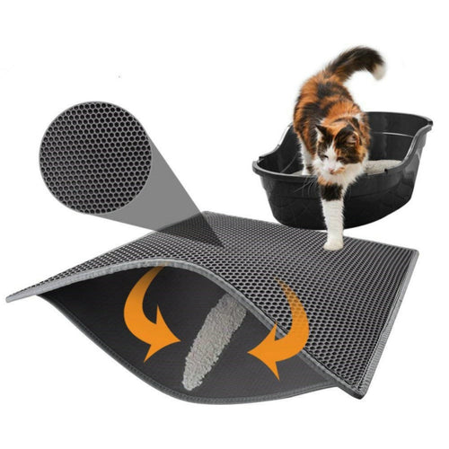 Cat Litter Mat Honeycomb Waterproof EVA Mat Pro XL | Eonixor