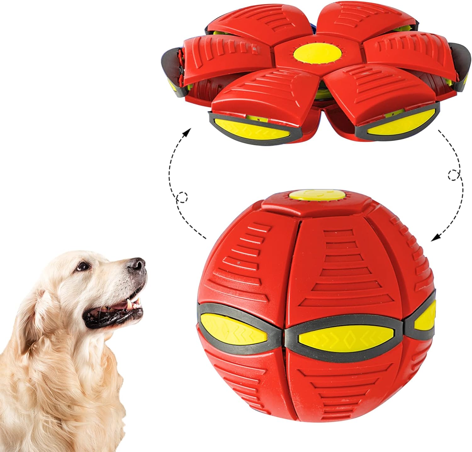 Flying Saucer Ball Toy for Dogs | Eonixor 