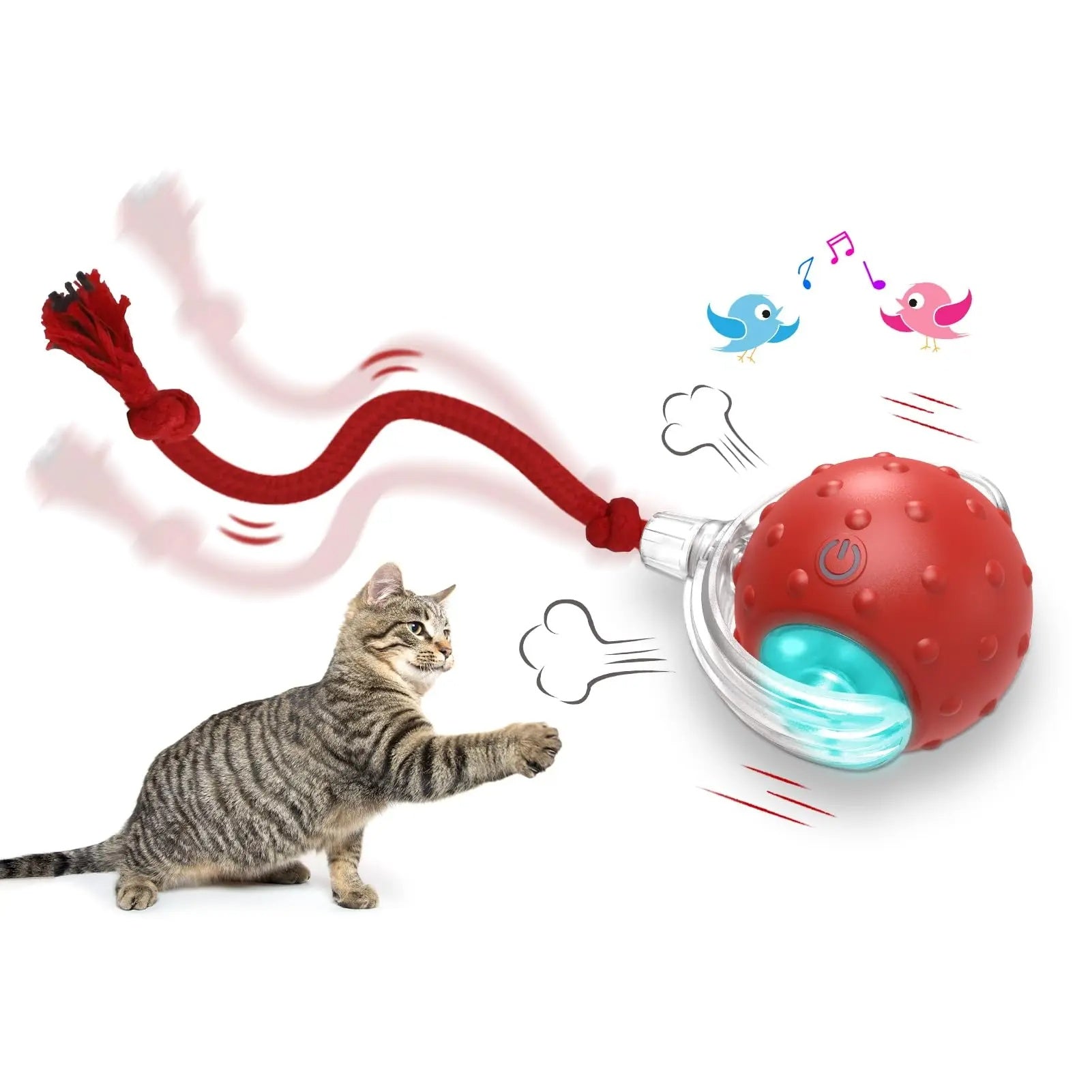 Interactive Cat Toy Ball Automatic Smart Pet Toy | Eonixor 